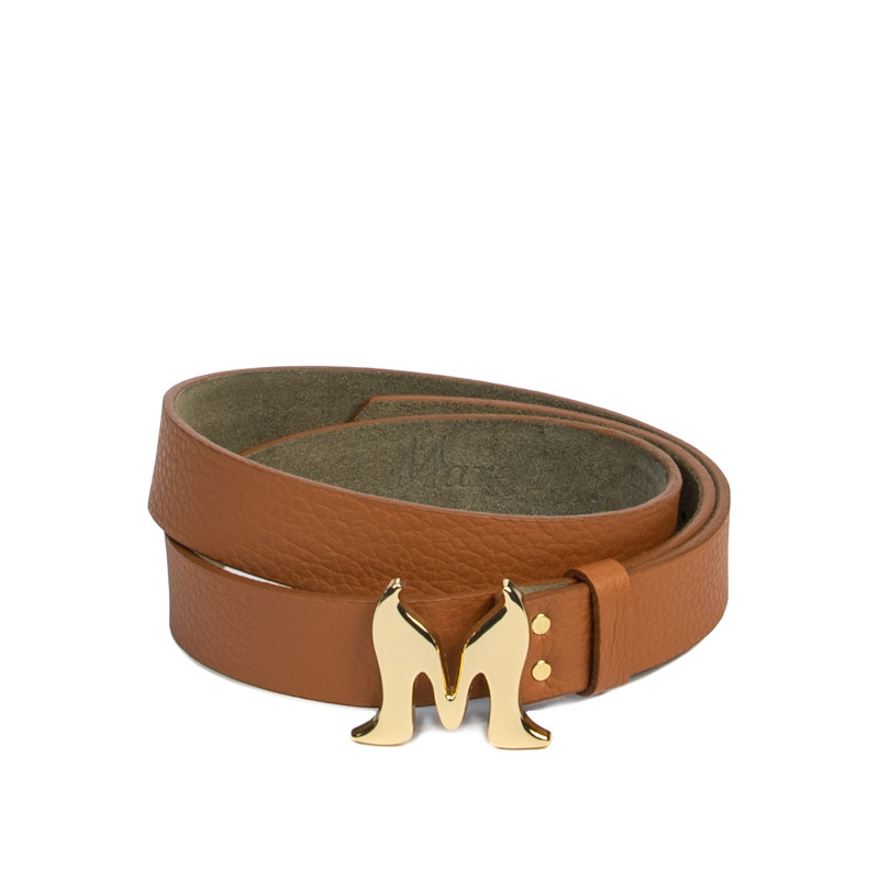 Women belt 41m biz brown