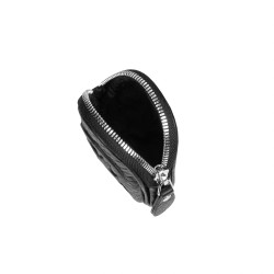 Leather keyrings 400g 01 black elefant