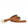 Women belt 41m biz brown
