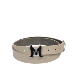 Women belt 41m biz beige