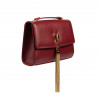 Women shoulder bag 009g red safiano