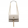 Women shoulder bag 009g beige safiano