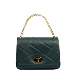 Women shoulder bag 005g forest green