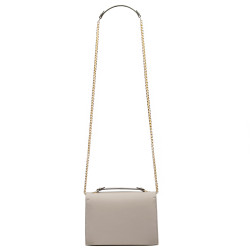 Women shoulder bag 009g beige safiano