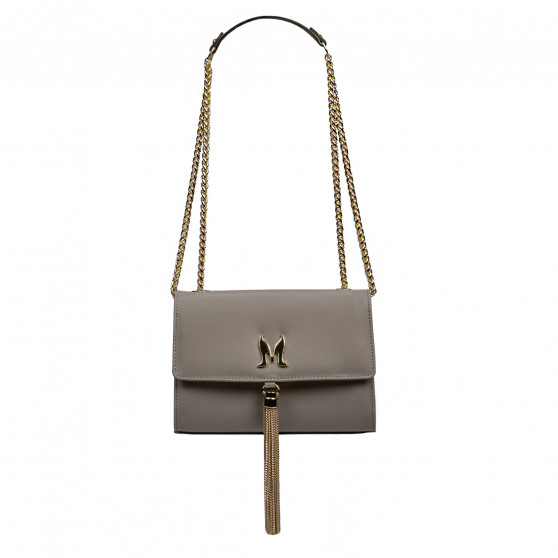 Women shoulder bag 009g cappuccino safiano