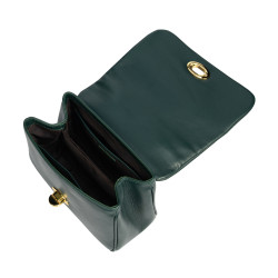 Women shoulder bag 005g forest green