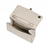 Women shoulder bag 009g beige safiano