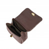 Women shoulder bag 005g dark brown