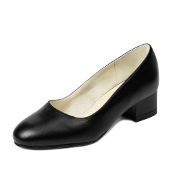 Women stylish, elegant shoes 1270s black