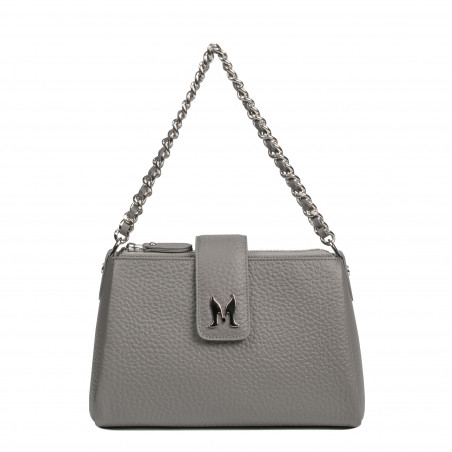 Women shoulder bag 003g 01 gray elefant
