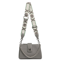 Women shoulder bag 003g 01 gray elefant