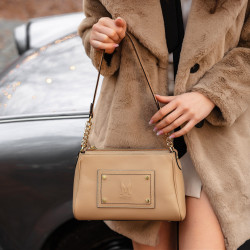 Women shoulder bag 016g nude