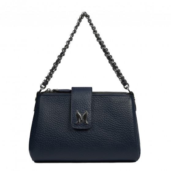 Women shoulder bag 003g 01 blue elefant