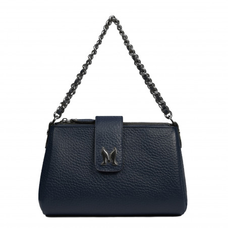 Women shoulder bag 003g 01 blue elefant