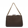 Women shoulder bag 003g dark brown