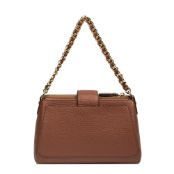 Women shoulder bag 003g castaniu
