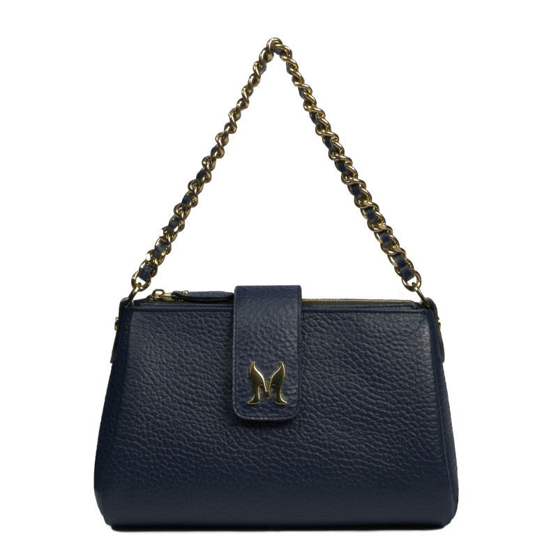 Women shoulder bag 003g blue elefant