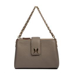 Women shoulder bag 003g taupe