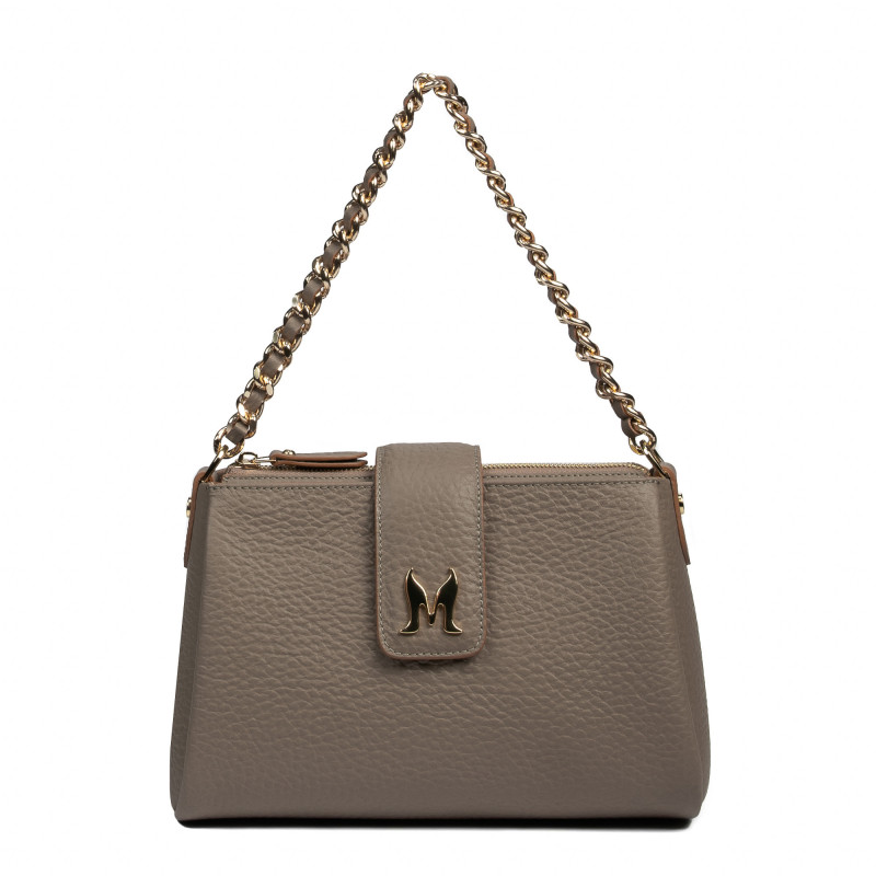 Women shoulder bag 003g taupe