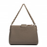 Women shoulder bag 003g taupe