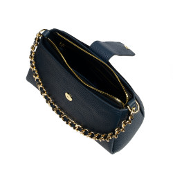 Women shoulder bag 003g blue elefant
