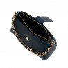 Women shoulder bag 003g blue elefant