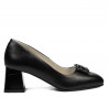 Women stylish, elegant shoes 1298-1 black