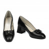 Women stylish, elegant shoes 1298-1 black