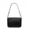 Women shoulder bag 015g biz black