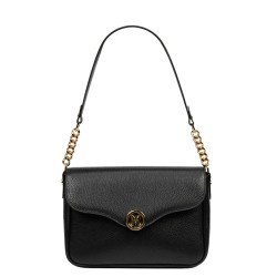 Women shoulder bag 015g biz black