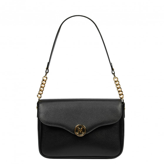 Women shoulder bag 015g biz black