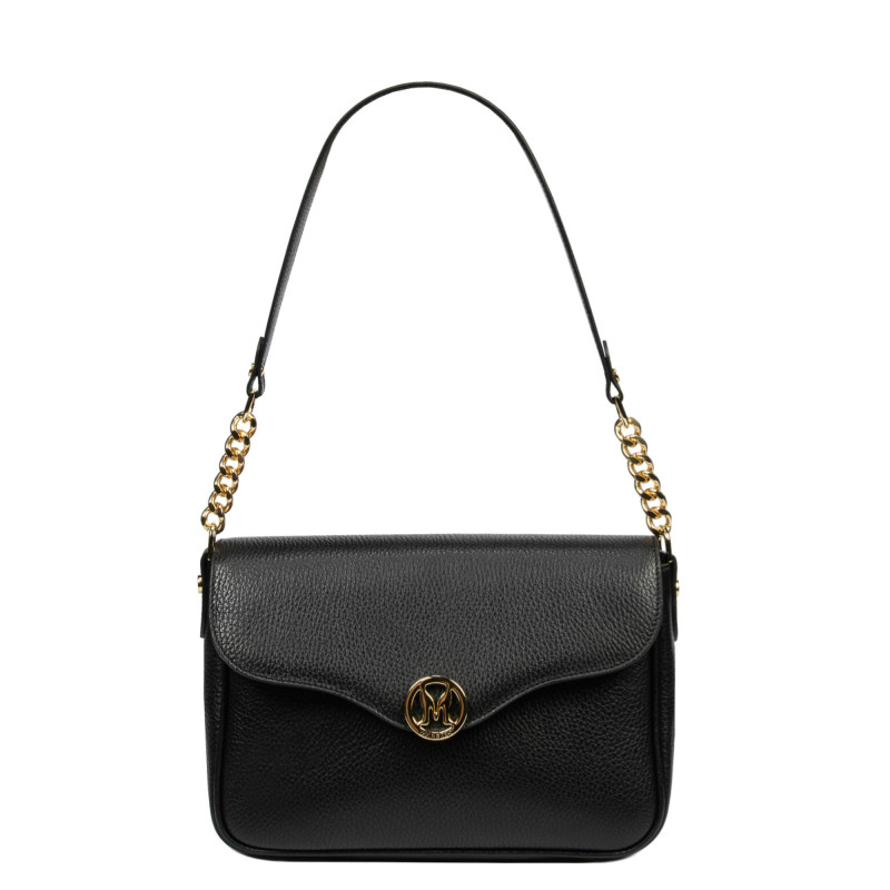 Women shoulder bag 015g biz black