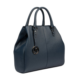 Women hand bag 002g 01 blue elefant