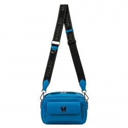 Women shoulder bag 006g 01 blue electric