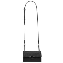 Women shoulder bag 020g 01 black safiano