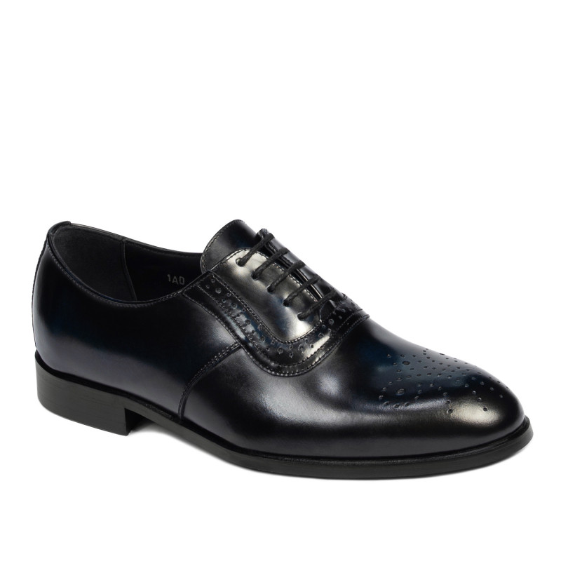 Men stylish, elegant shoes 959 a indigo florantic