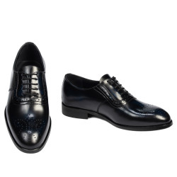 Men stylish, elegant shoes 959 a indigo florantic