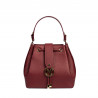 Women shoulder bag 018g bordo