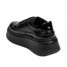 Women sport shoes 6070 black combined