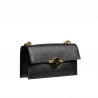Women shoulder bag 020g black safiano
