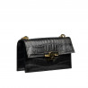 Women shoulder bag 020g croco black
