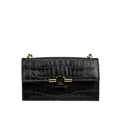Women shoulder bag 020g croco black