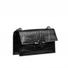 Women shoulder bag 020g 01 croco black