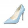 Women stylish, elegant shoes 1302 ciel