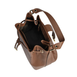 Women shoulder bag 018g brown elefant