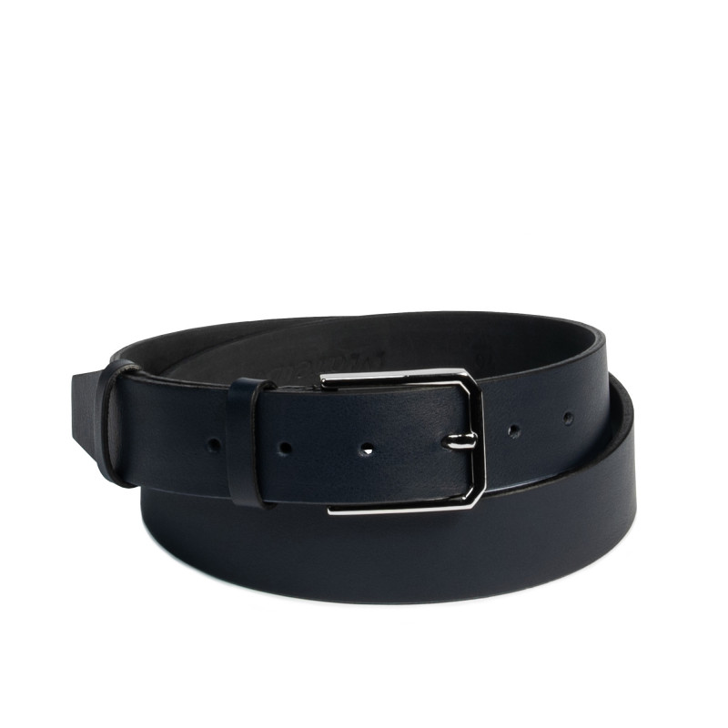 Men belt 70b indigo