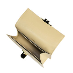 Women shoulder bag 020g cappuccino safiano