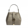 Women shoulder bag 018g taupe