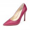 Women stylish, elegant shoes 1302 magenta