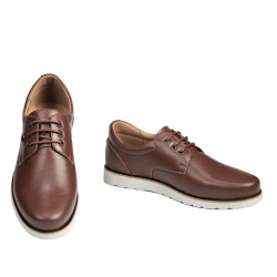 Men casual shoes 961 cognac